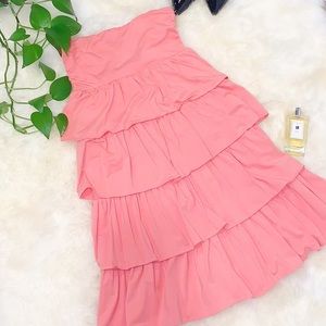 JCrew Pink Strapless Dress